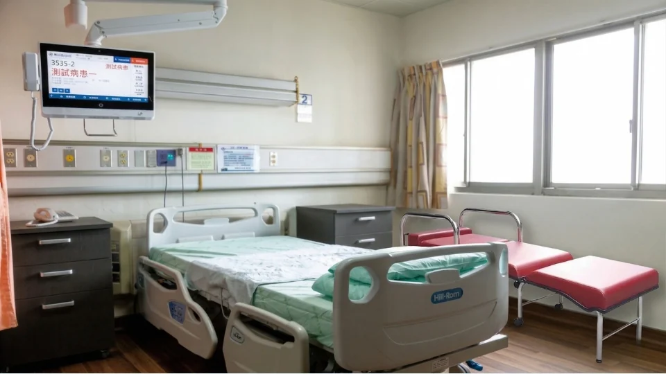醫院住院病房環境，提供術後觀察與傷口照護